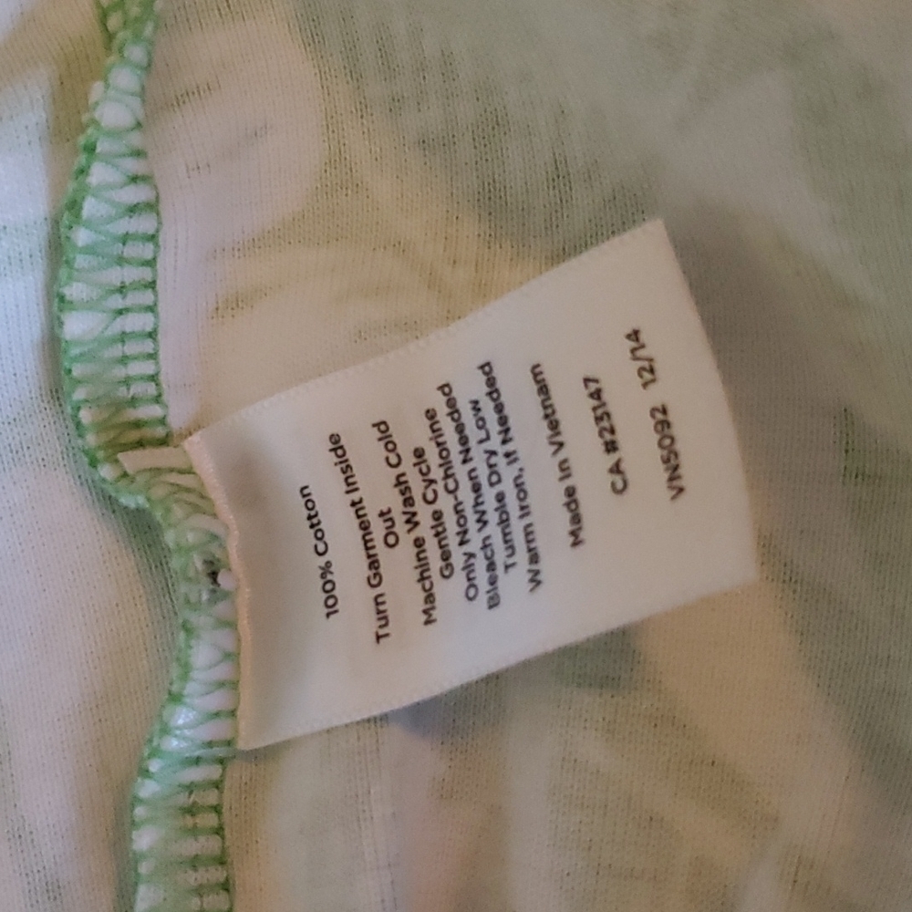 Talbots Cotton Island Top SZ MD - Picture 6 of 6
